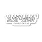 Charles Dickens Vinyl Sticker