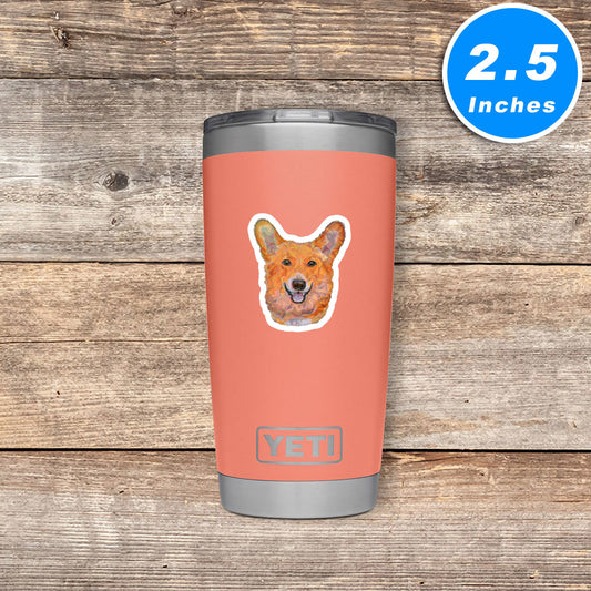 Corgi Vinyl Stickers