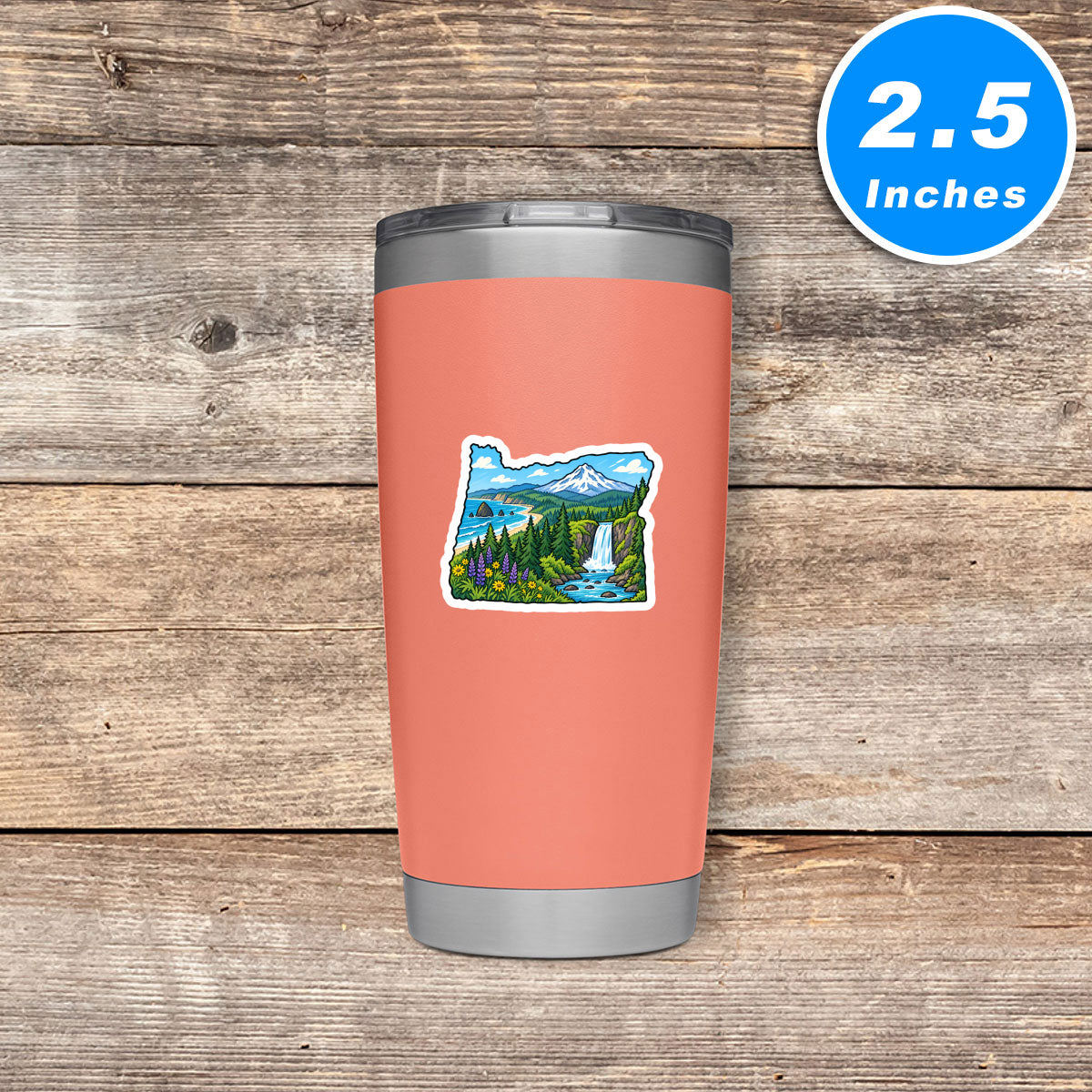 Oregon Vinyl Stickers