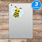Bee Cartoon Vinyl Stickers