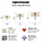 Vintage Dragonfly Nature Sticker Vinyl Stickers