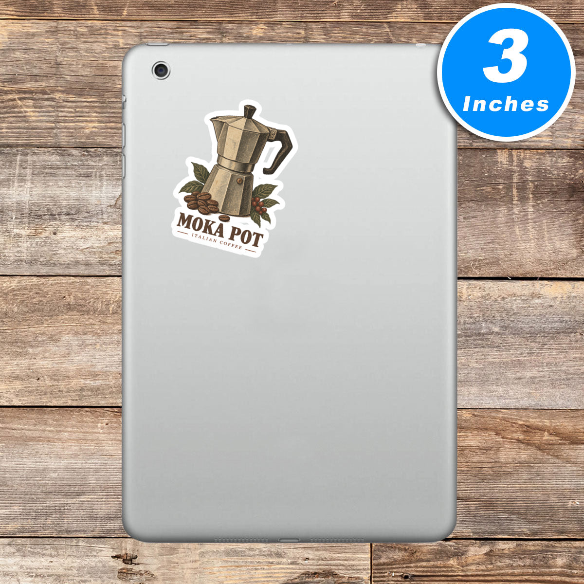 Moka Pot Vinyl Stickers