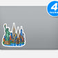 New York City Vinyl Stickers