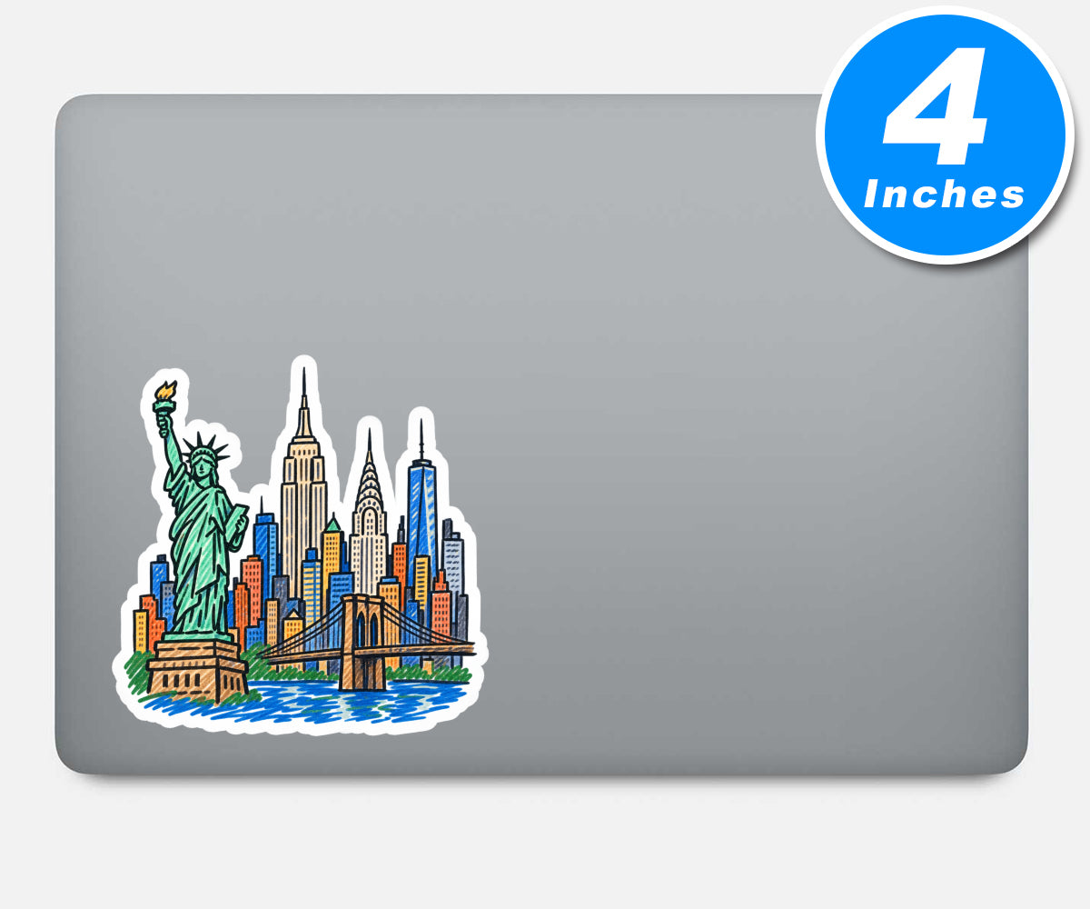 New York City Vinyl Stickers