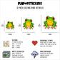 Frog Stickers Vinyl Stickers