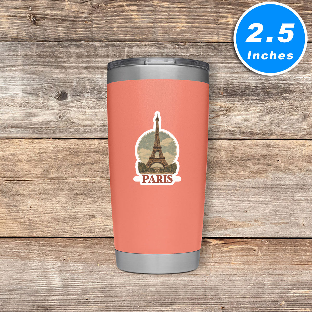 Eiffel Tower Vinyl Stickers