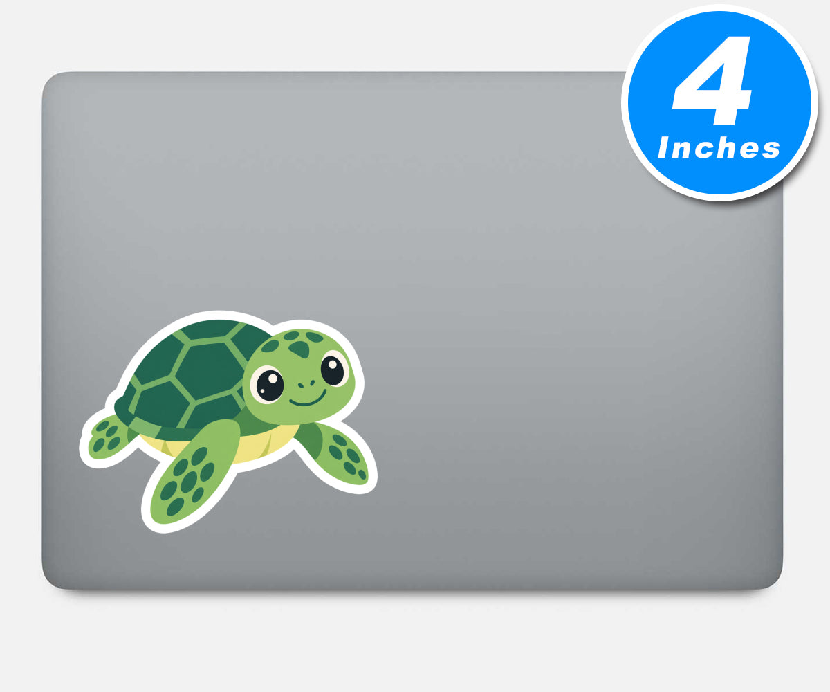 Cute Turtle Vinyl Stickers