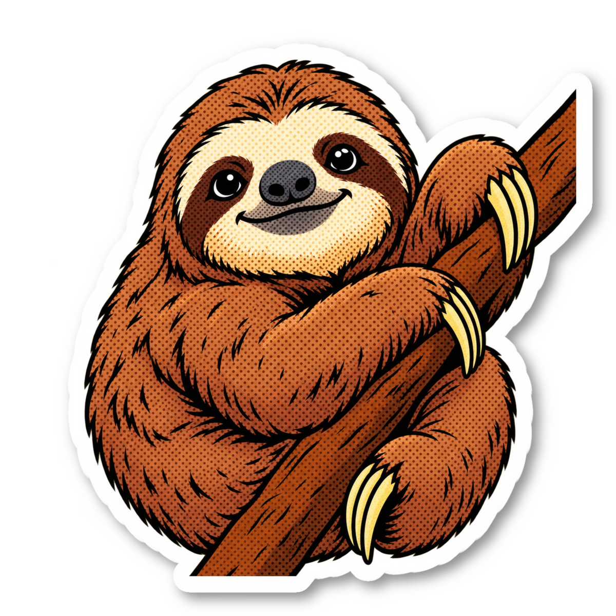 Sloth Stickers Vinyl Sticker