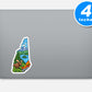 New Hampshire Vinyl Stickers