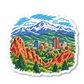 Colorado Springs Vinyl Sticker