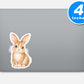 Bunny Stickers Vinyl Stickers