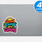 Good Things Are Coming Quote Vinyl Stickers