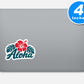 Aloha Decal Sticker For Cars Vinyl Stickers