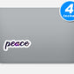 Peace Vinyl Stickers