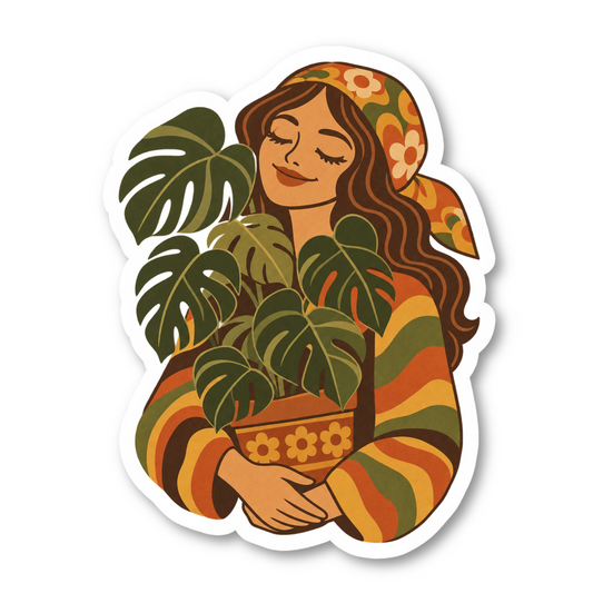 Plant Lover Stickers Vinyl Sticker