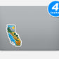 California Sticker Vinyl Stickers