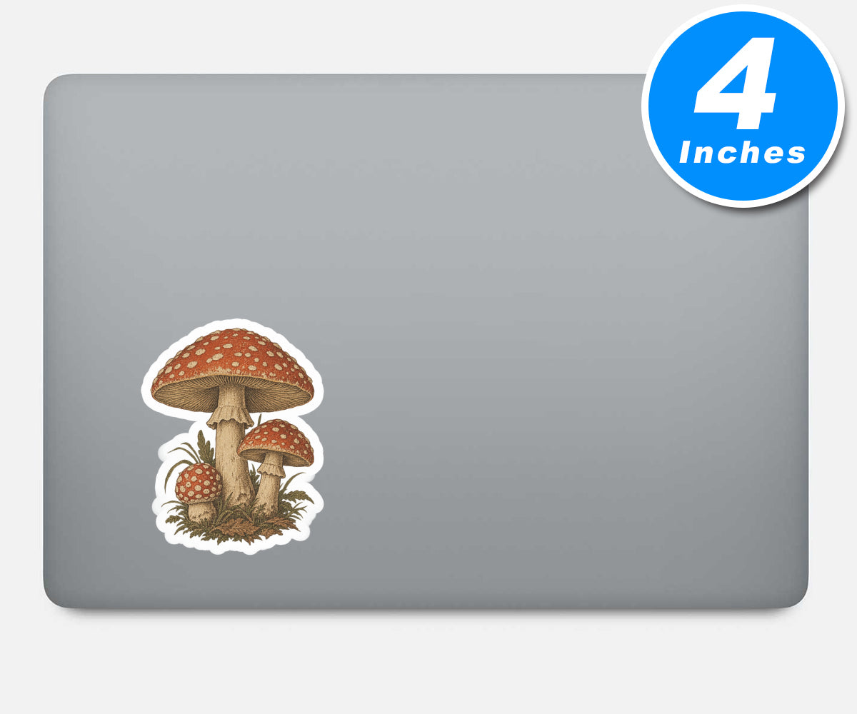 Mushroom Stickers Vinyl Stickers