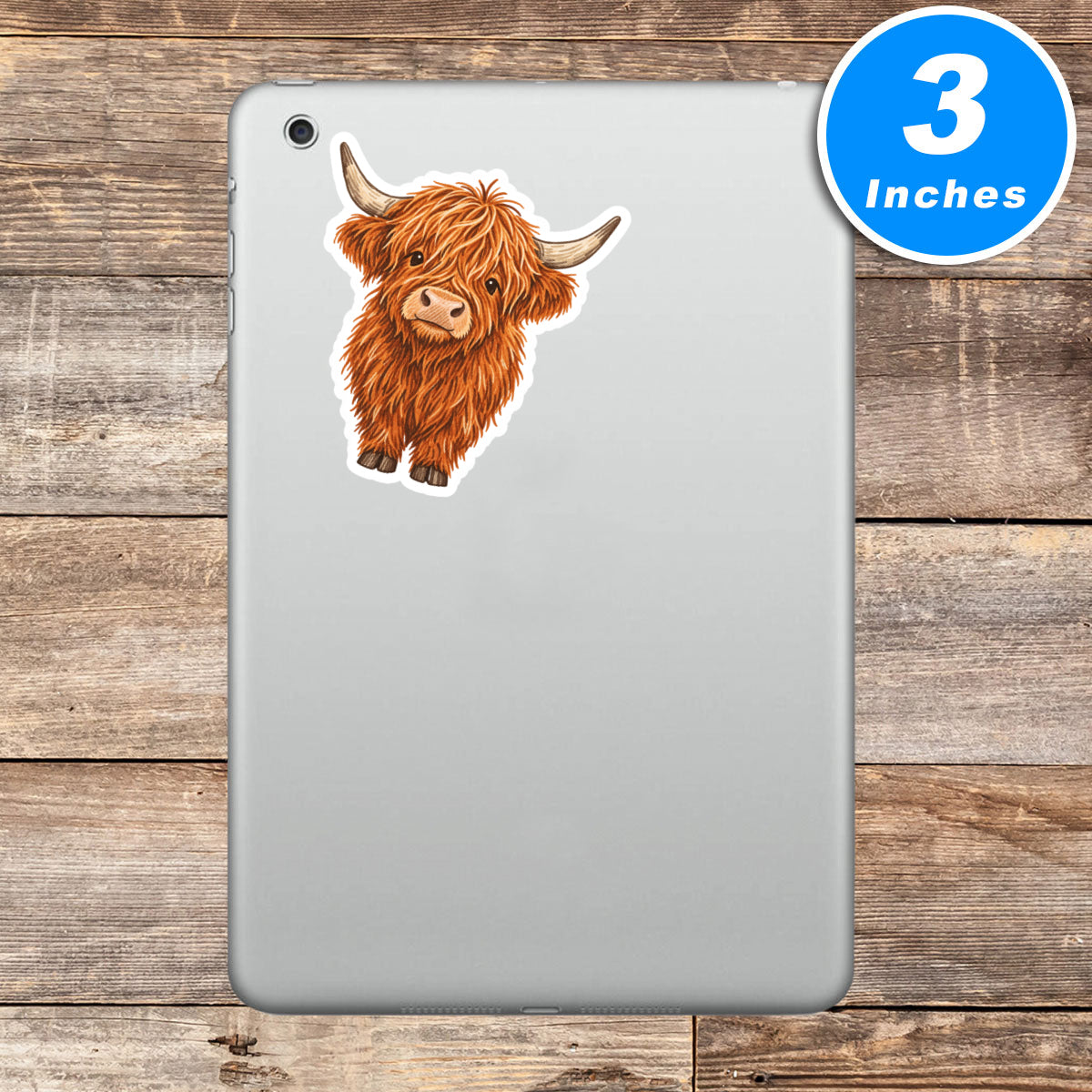 Highland Cow Stickers Vinyl Stickers