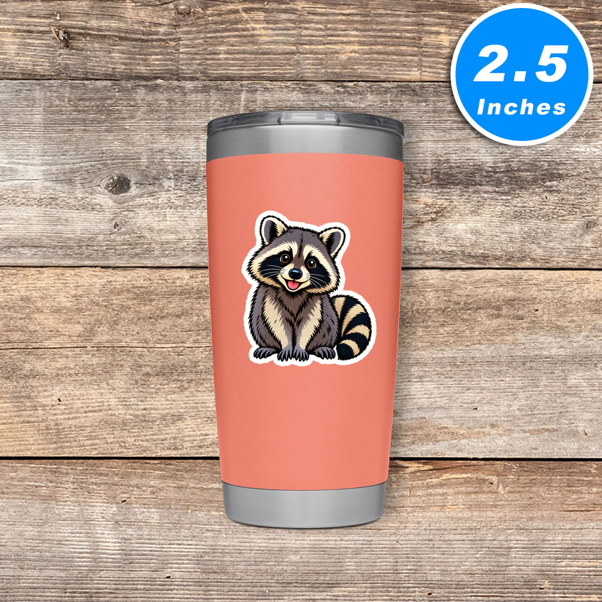 Raccoon Stickers Vinyl Stickers