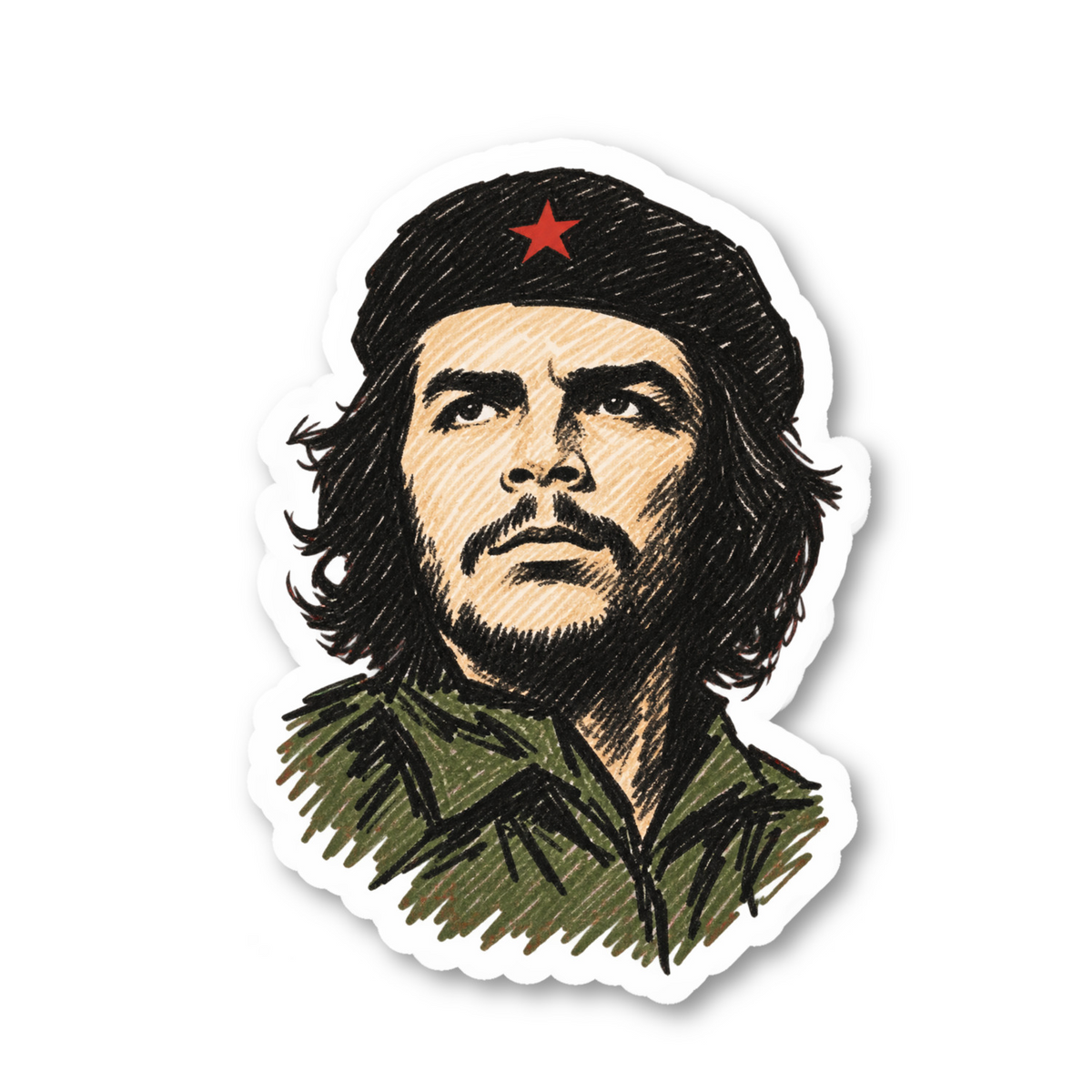 Che Guevara Stickers Vinyl Sticker
