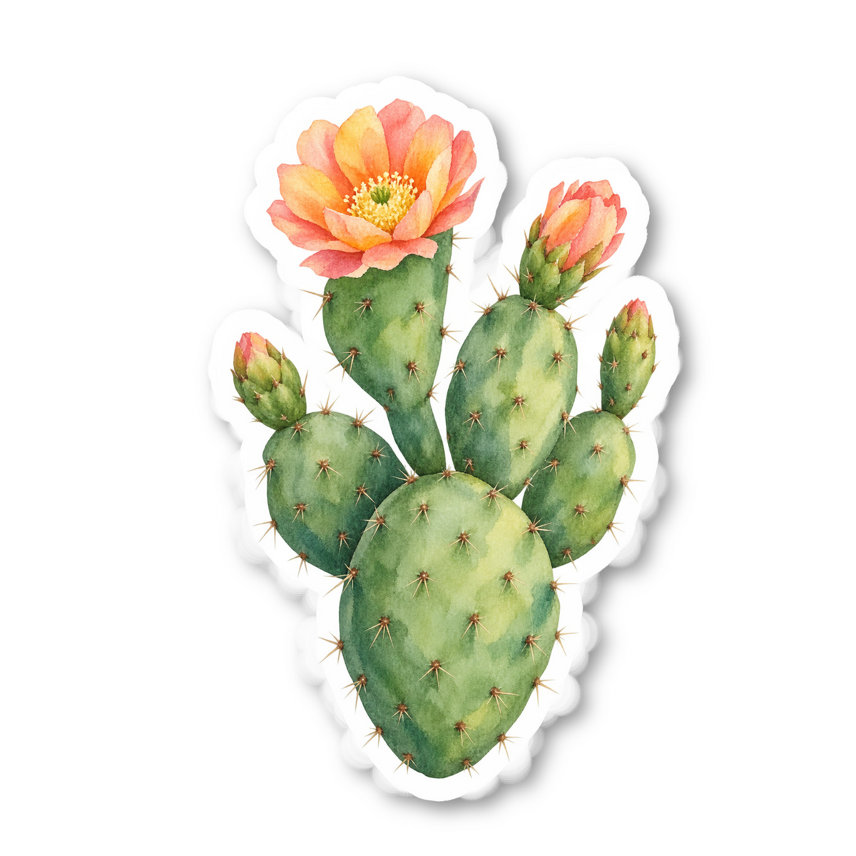 Cactus Stickers Vinyl Sticker