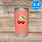 Cherry Stickers Vinyl Stickers