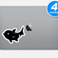 Dolphin Vinyl Stickers