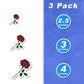 Red Rose Vinyl Stickers