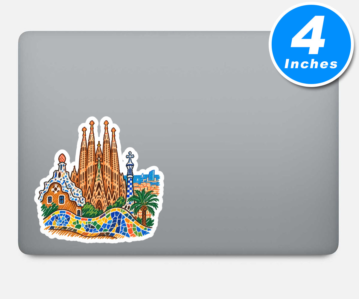 Barcelona Vinyl Stickers