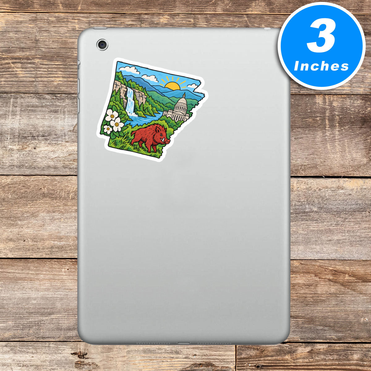 Arkansas Vinyl Stickers