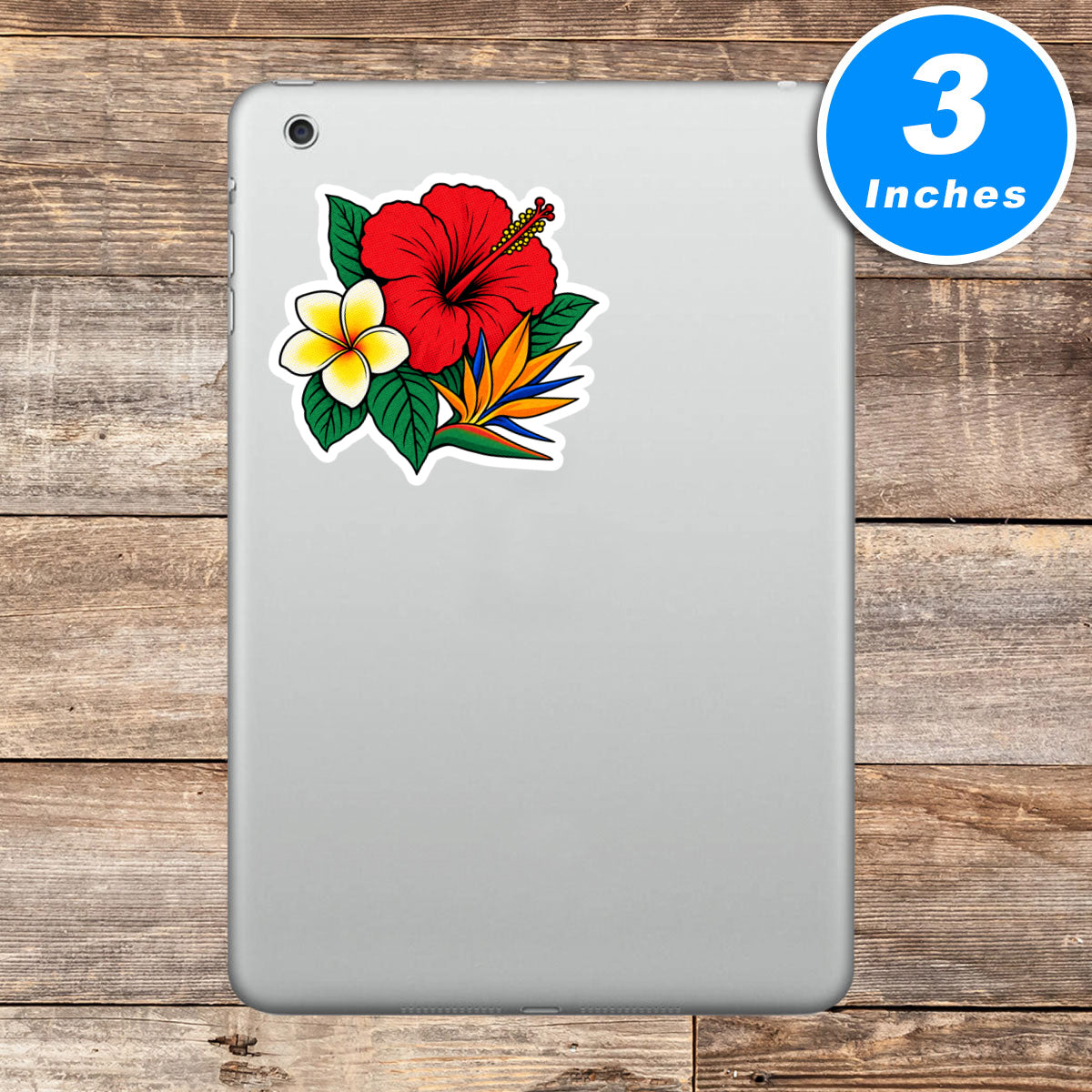 Latin Flowers Vinyl Stickers