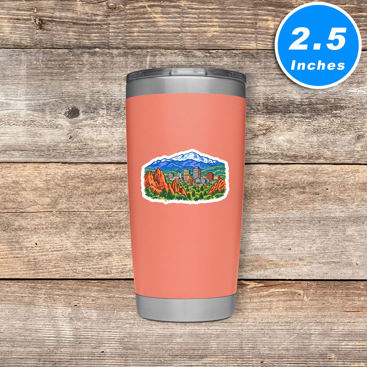 Colorado Springs Vinyl Stickers