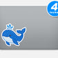 Whale Stickers Vinyl Stickers