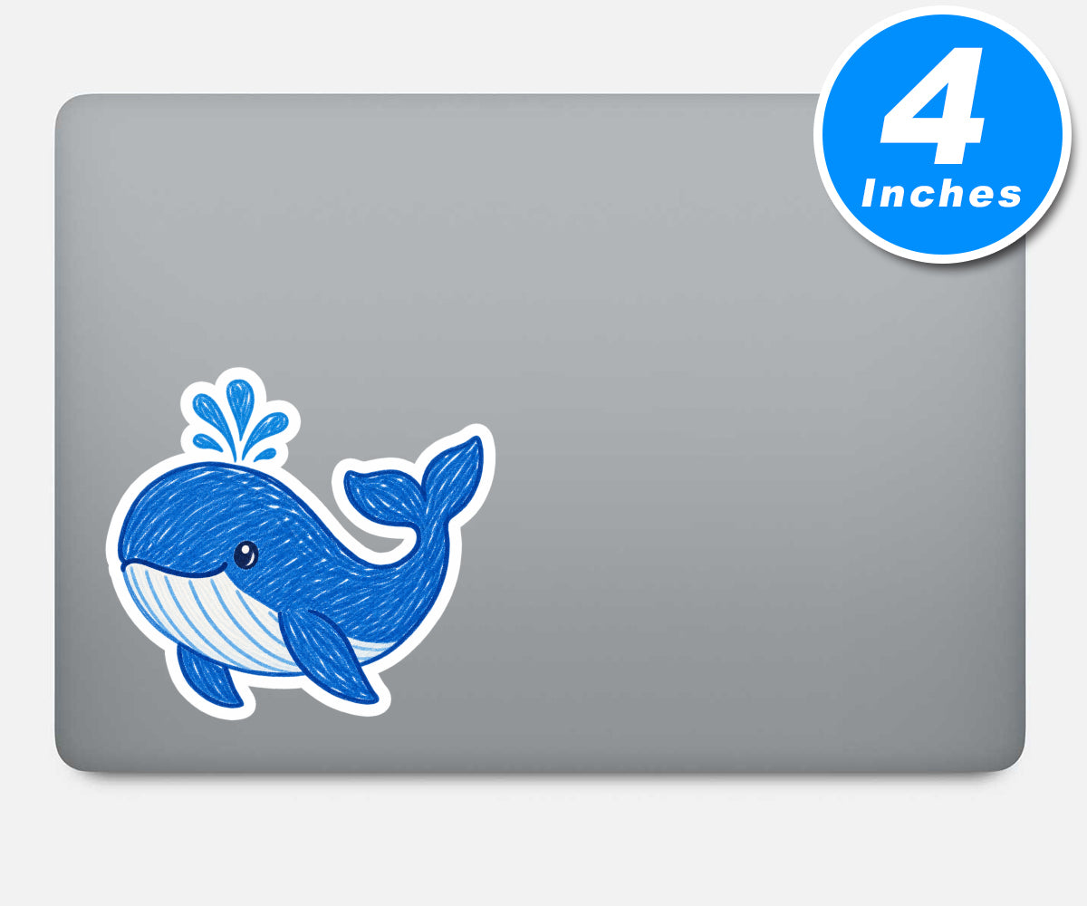 Whale Stickers Vinyl Stickers