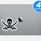 Pirate Vinyl Stickers