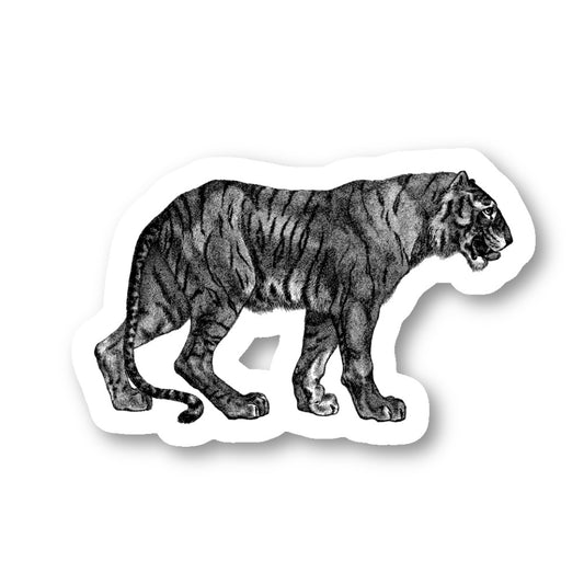 Tiger Vinyl Sticker