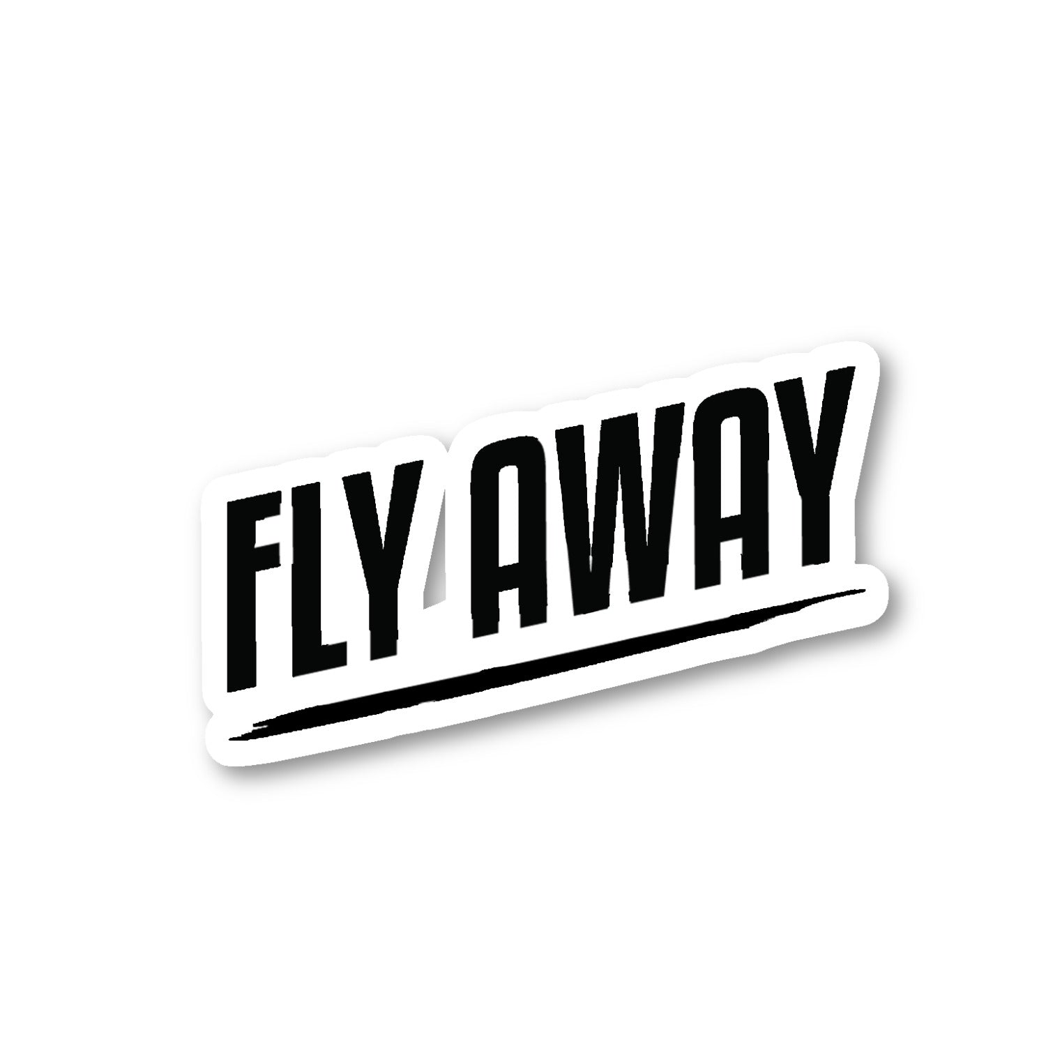 Fly Away Vinyl Sticker