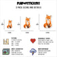 Fox Stickers Vinyl Stickers