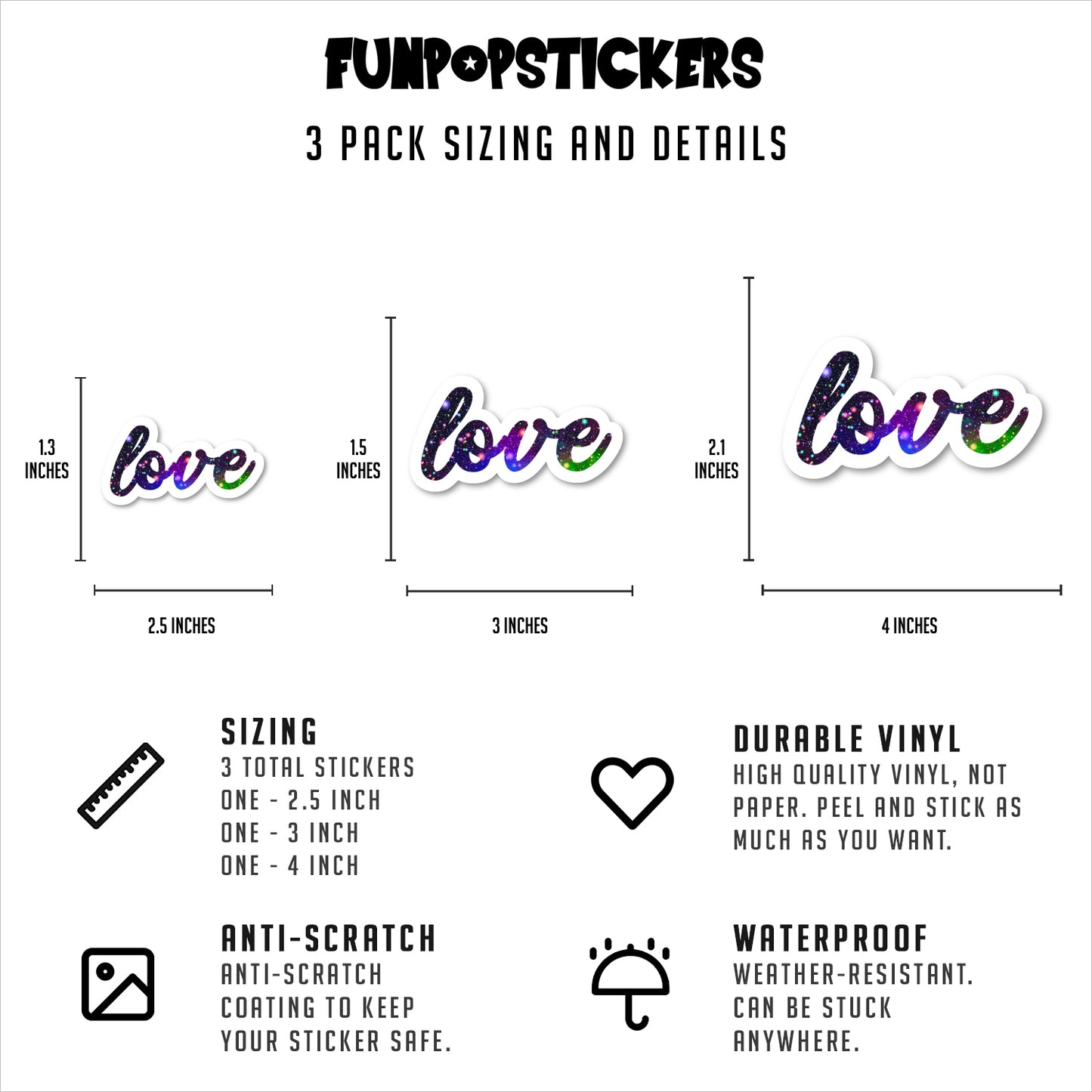 Love Vinyl Stickers