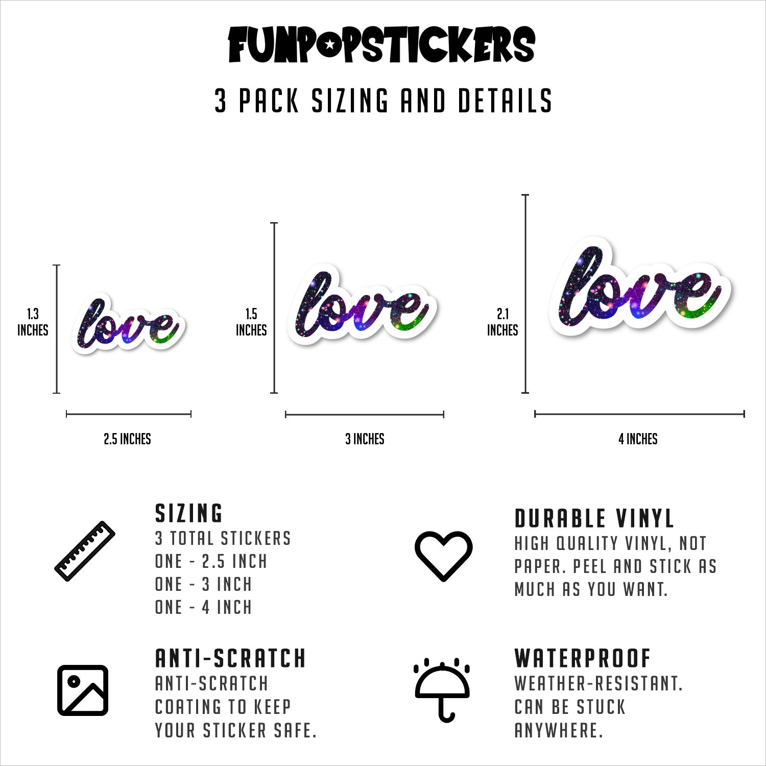Love Vinyl Stickers