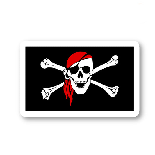 Pirate Flag Vinyl Sticker
