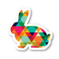 Bunny Vinyl Sticker