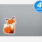 Fox Stickers Vinyl Stickers