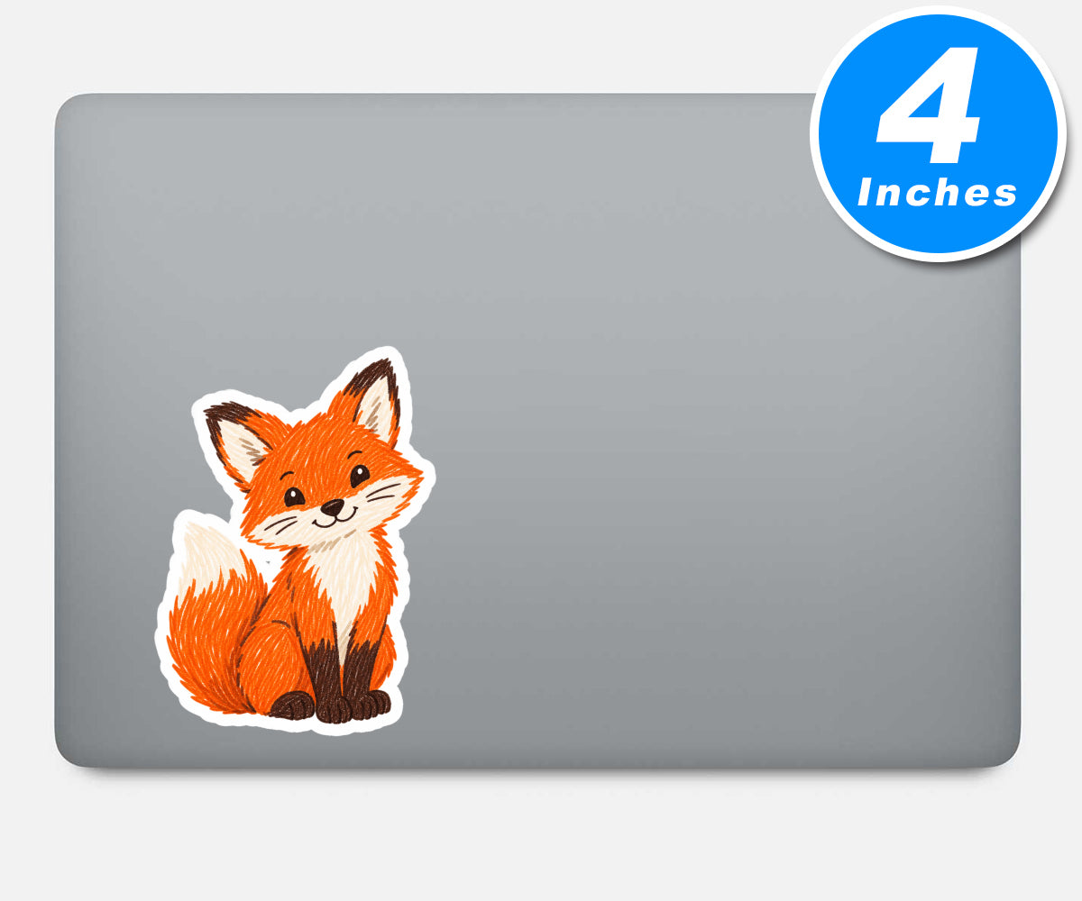 Fox Stickers Vinyl Stickers