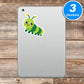Cartoon Caterpillar Vinyl Stickers
