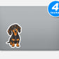 Dachshund Stickers Vinyl Stickers