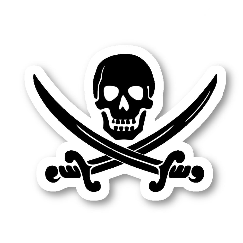 Pirate Vinyl Sticker