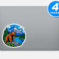 National Parks Stickers Vinyl Stickers