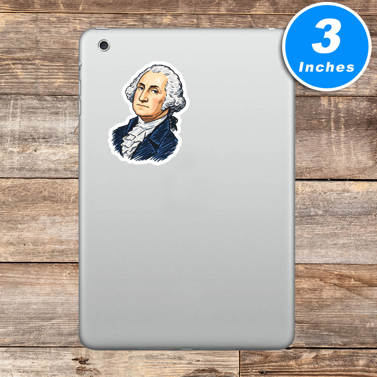 George Washington Vinyl Stickers