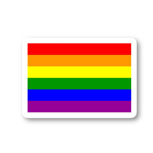 LGBTQ Flag Vinyl Sticker
